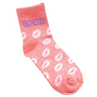 Chaussettes à Paillettes "BICHETTE" bisous