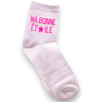 Chaussettes à Paillettes "MA BONNE ETOILE"