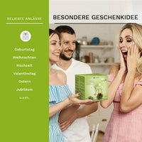 Coffret thé en fleur: Thé vert