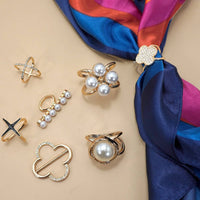 Anneau bijoux d'écharpe