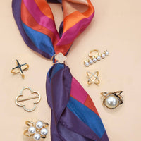 Anneau bijoux d'écharpe