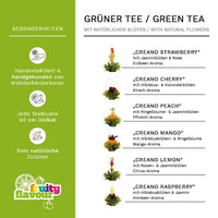 Coffret thé en fleur: Thé vert