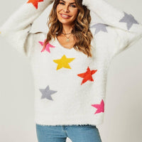 Pullover étoiles