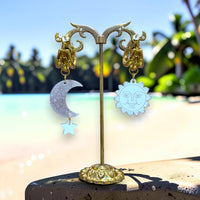 Boucles d'oreilles Astral Doré - Argent