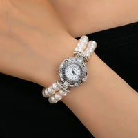 Montre bracelet multi-perles