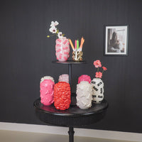 Vase - Bisous - Céramique - Rouge