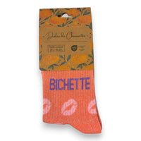Chaussettes à Paillettes "BICHETTE" bisous