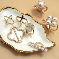 Anneau bijoux d'écharpe