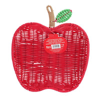 Panier à fruits tressé - Pomme