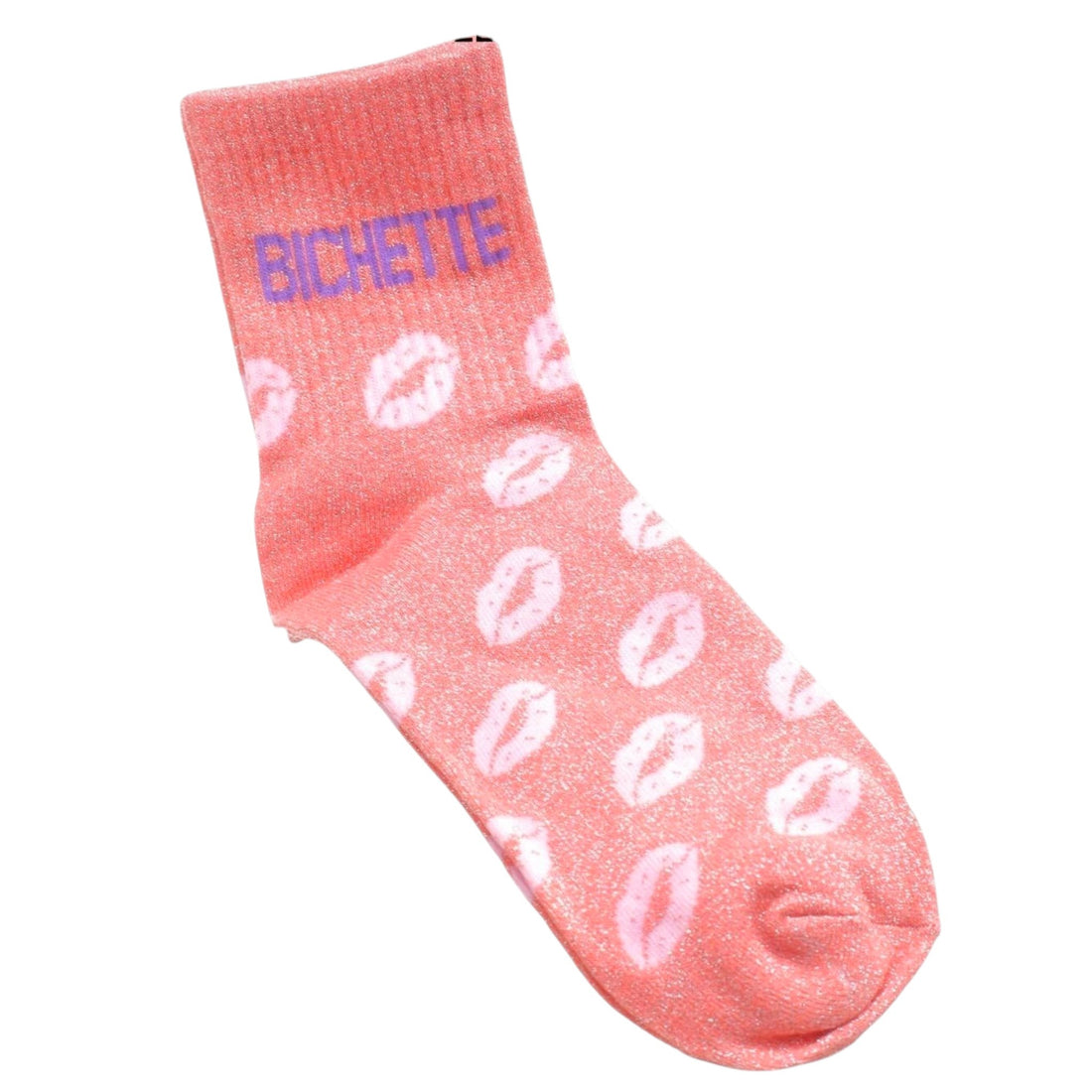 Chaussettes à Paillettes "BICHETTE" bisous