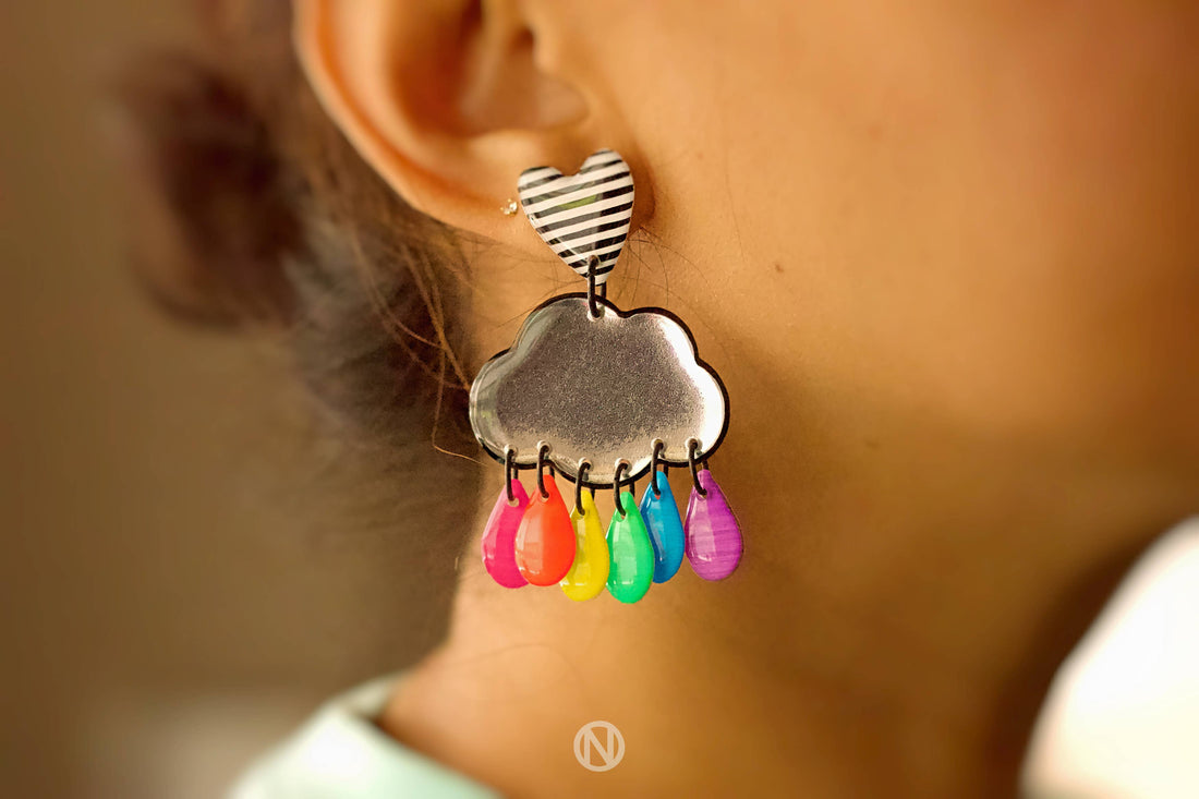 Boucles d’oreilles Nuage Magique