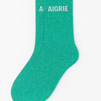 Chaussettes à Paillettes "Aigrie" Menthe