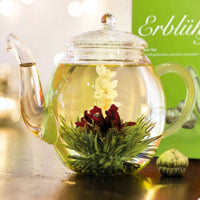 Coffret thé en fleur: Thé vert