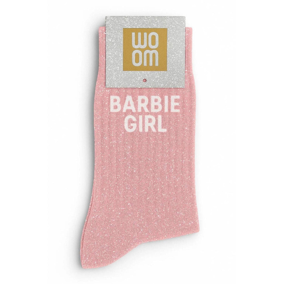 Chaussettes à Paillettes "Barbie Girl" - Rose