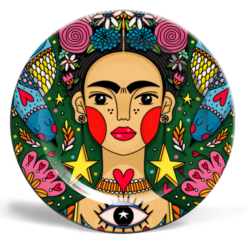 Assiettes 'Frida' de Nichola Cowdery