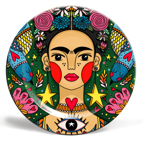 Assiettes 'Frida' de Nichola Cowdery