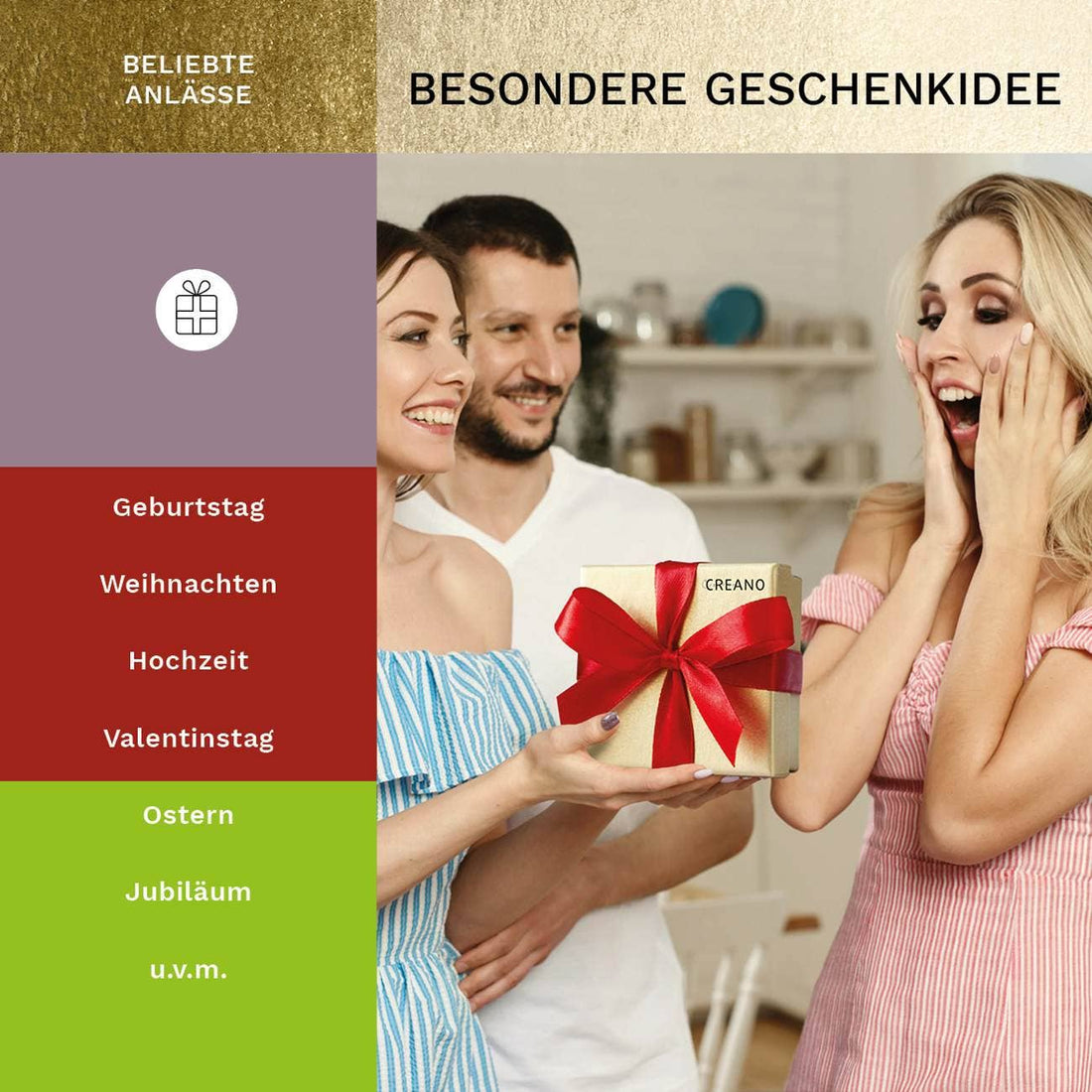 Coffret thé en fleur : thé noir, thé blanc et thé vert