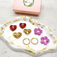 Coffret 3 paires de boucles d'oreilles