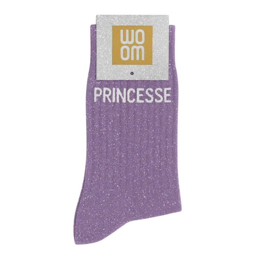 Chaussettes à Paillettes "Princesse" Mauve