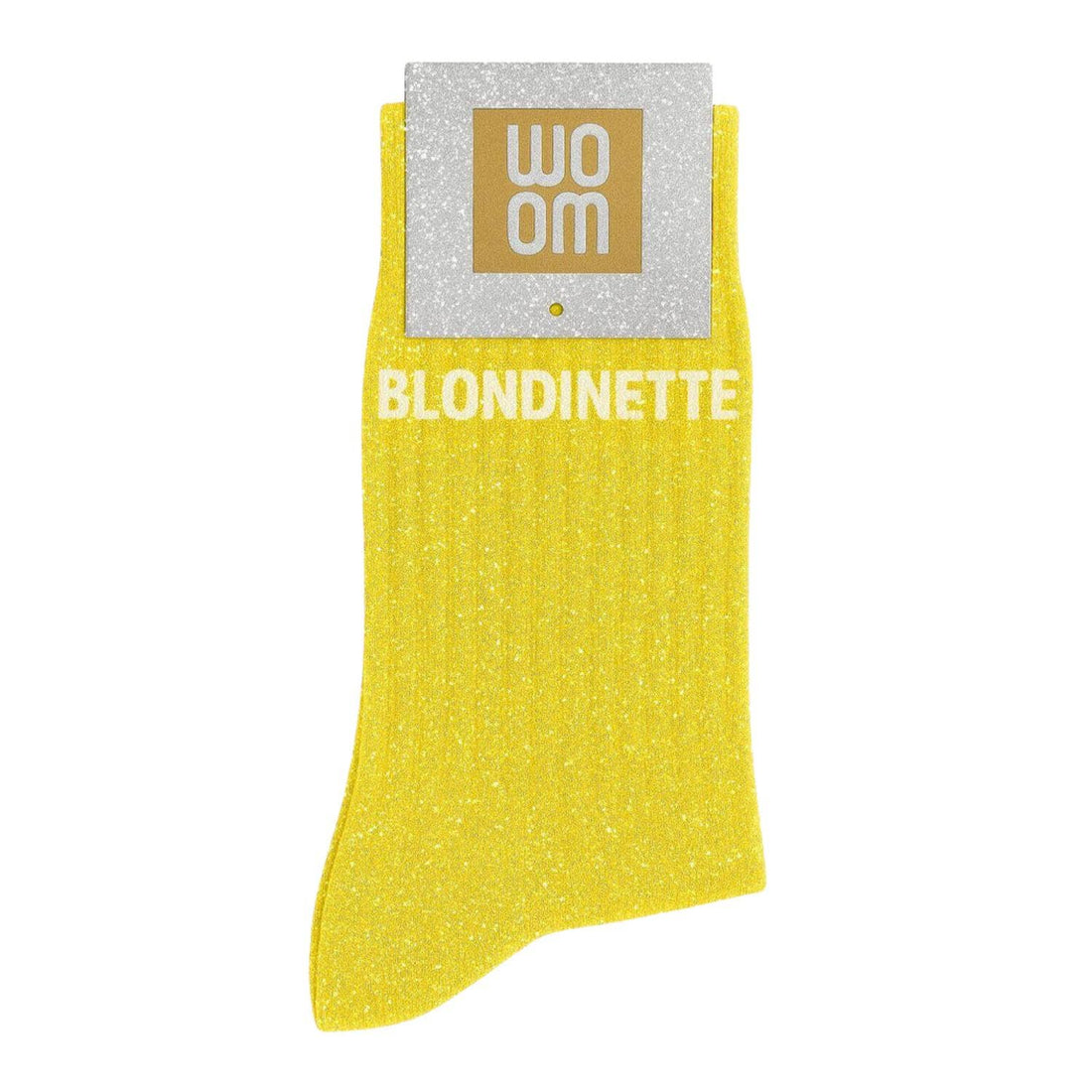 Chaussettes à Paillettes  "Blondinette" Jaune