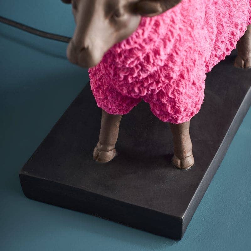 Lampe Moutons coloré