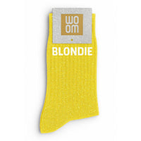 Chaussettes à Paillettes "Blondie" - Jaune