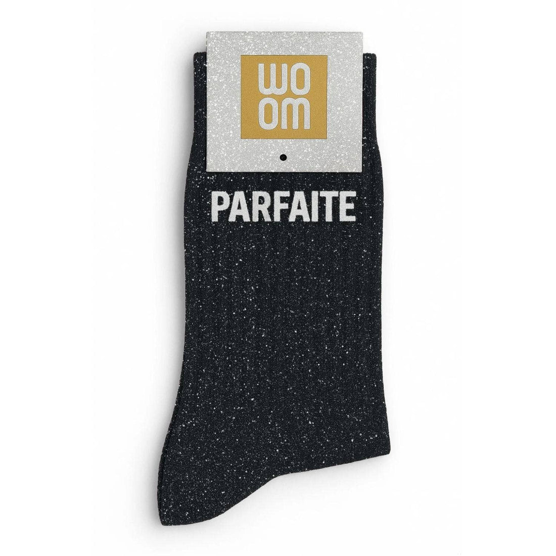 Chaussettes à Paillettes "Parfaite" Noir