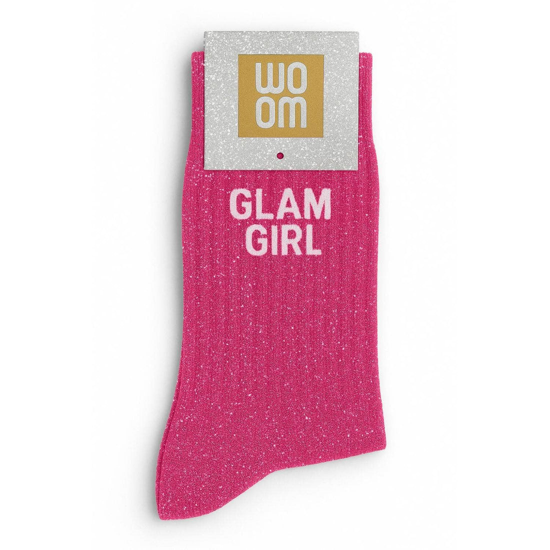 Chaussettes à Paillettes "Glam Girl" - Fuchsia