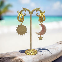 Boucles d'oreilles Astral Doré - Bronze