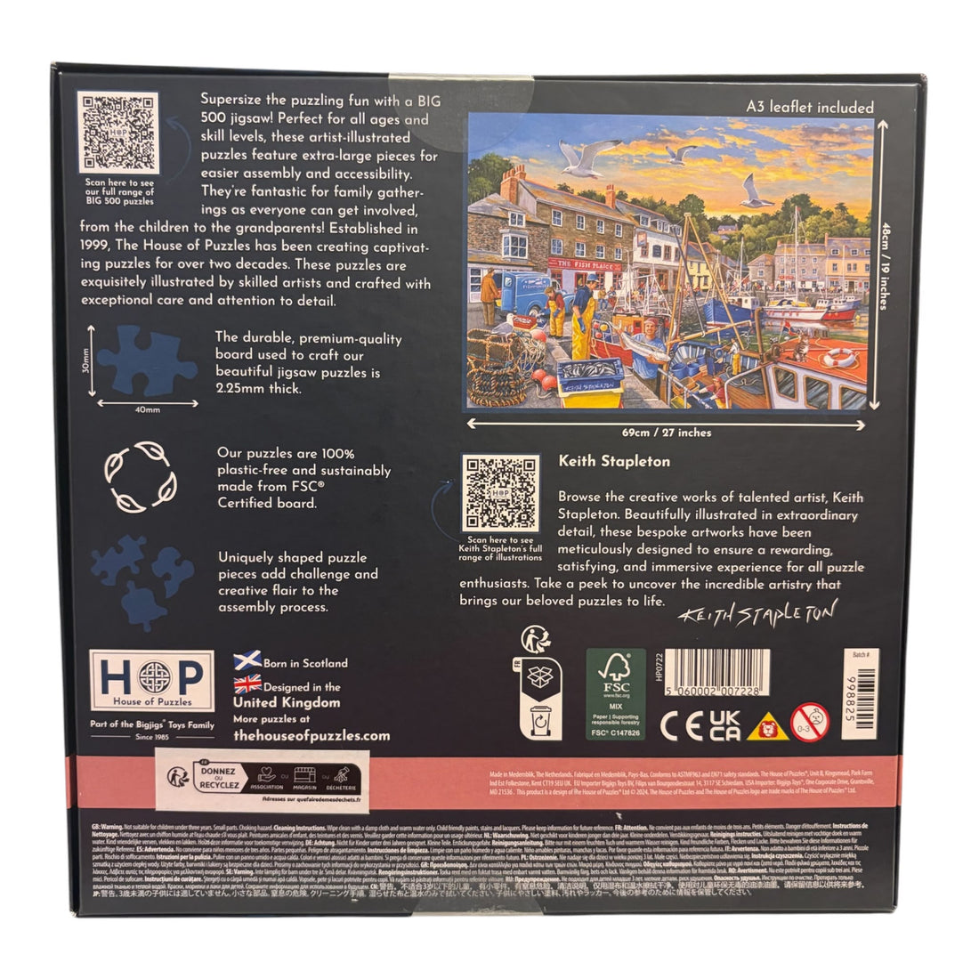 Puzzle – Port de pêche traditionnel