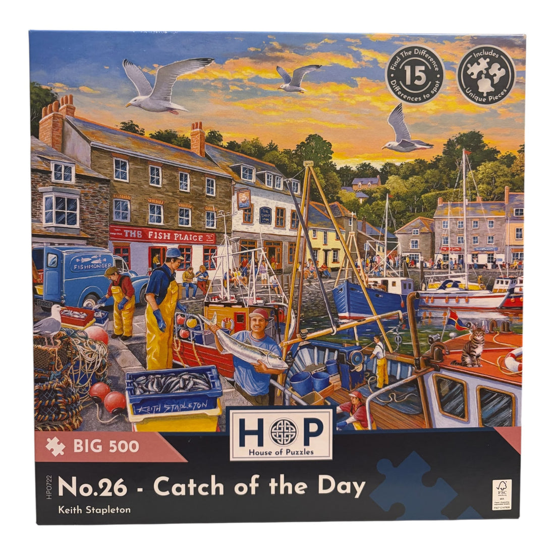 Puzzle – Port de pêche traditionnel