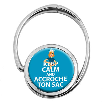 Accroche-Sac Pliable Keep Calm