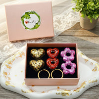 Coffret 3 paires de boucles d'oreilles