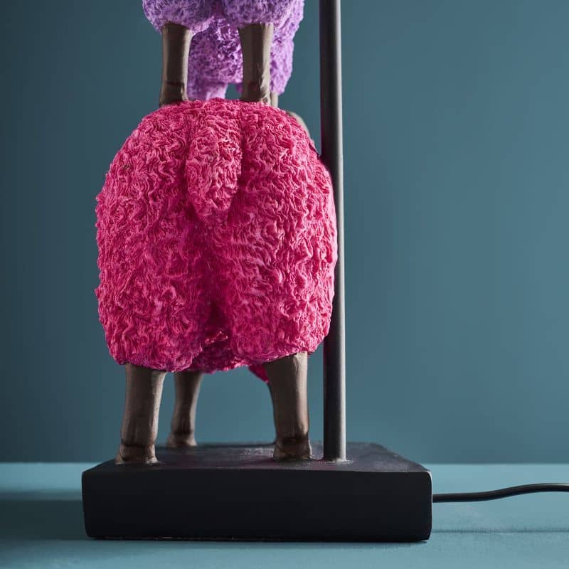 Lampe Moutons coloré