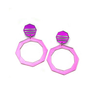 Stripped Hoops | Boucles d'oreilles