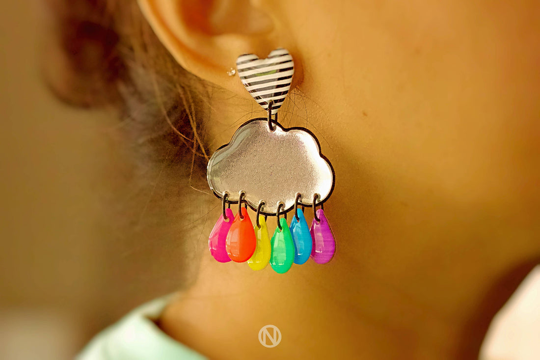 Boucles d’oreilles Nuage Magique