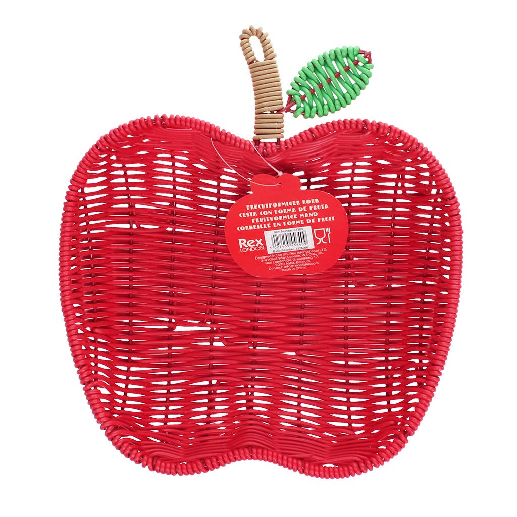 Panier à fruits tressé - Pomme