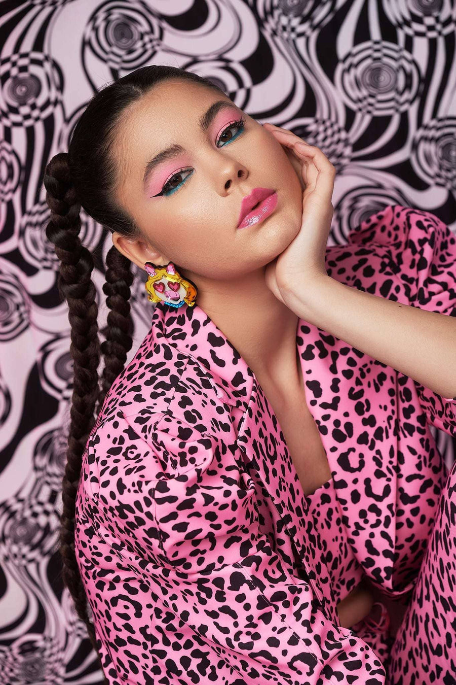 Miss Piggy | Boucles d'oreilles